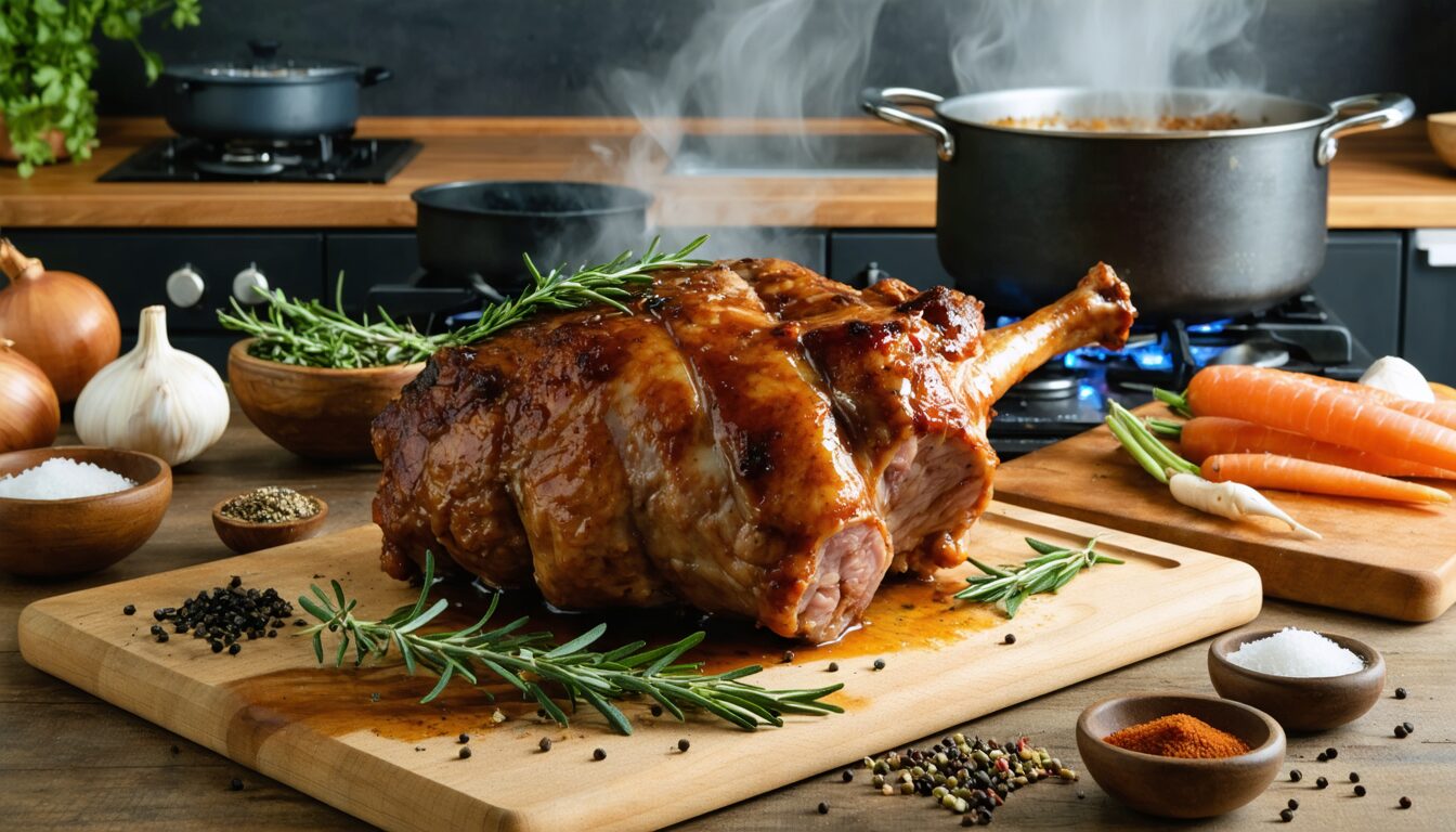 découvrez tous les secrets pour réussir la cuisson parfaite du jarret de porc : astuces de préparation, temps de cuisson, conseils de chef et idées d’accompagnement pour un plat savoureux et tendre à chaque fois.