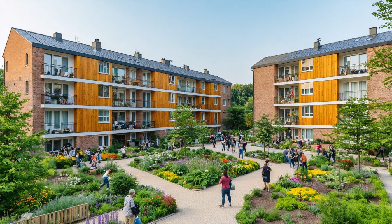 découvrez l'habitat participatif, une alternative innovante qui favorise la convivialité, le partage et la coopération entre voisins. adoptez une nouvelle manière de vivre ensemble, axée sur l'entraide et la création de liens durables au sein de votre logement.