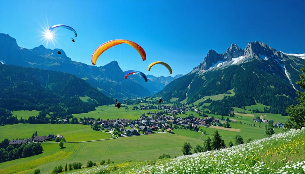 Découvrez les meilleurs lieux pour pratiquer le parapente en France