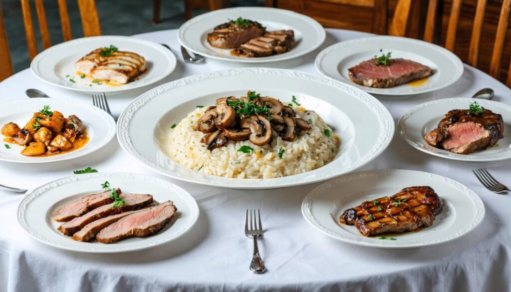 Les meilleures viandes à marier avec un risotto aux champignons