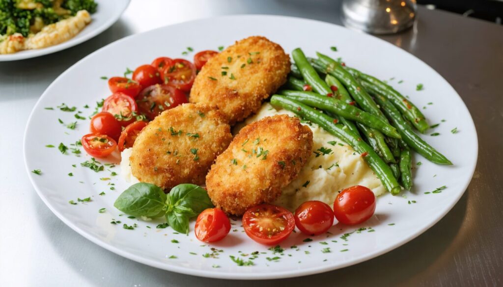 Les meilleurs légumes à associer avec des escalopes panées