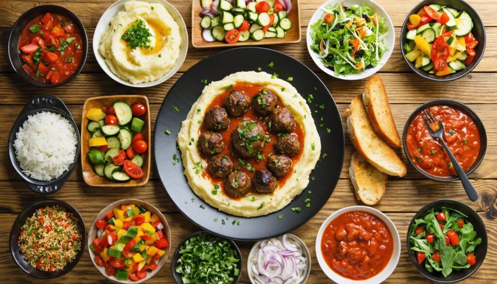 Accompagnements savoureux pour boulettes de viande : 10 idées simples à réaliser