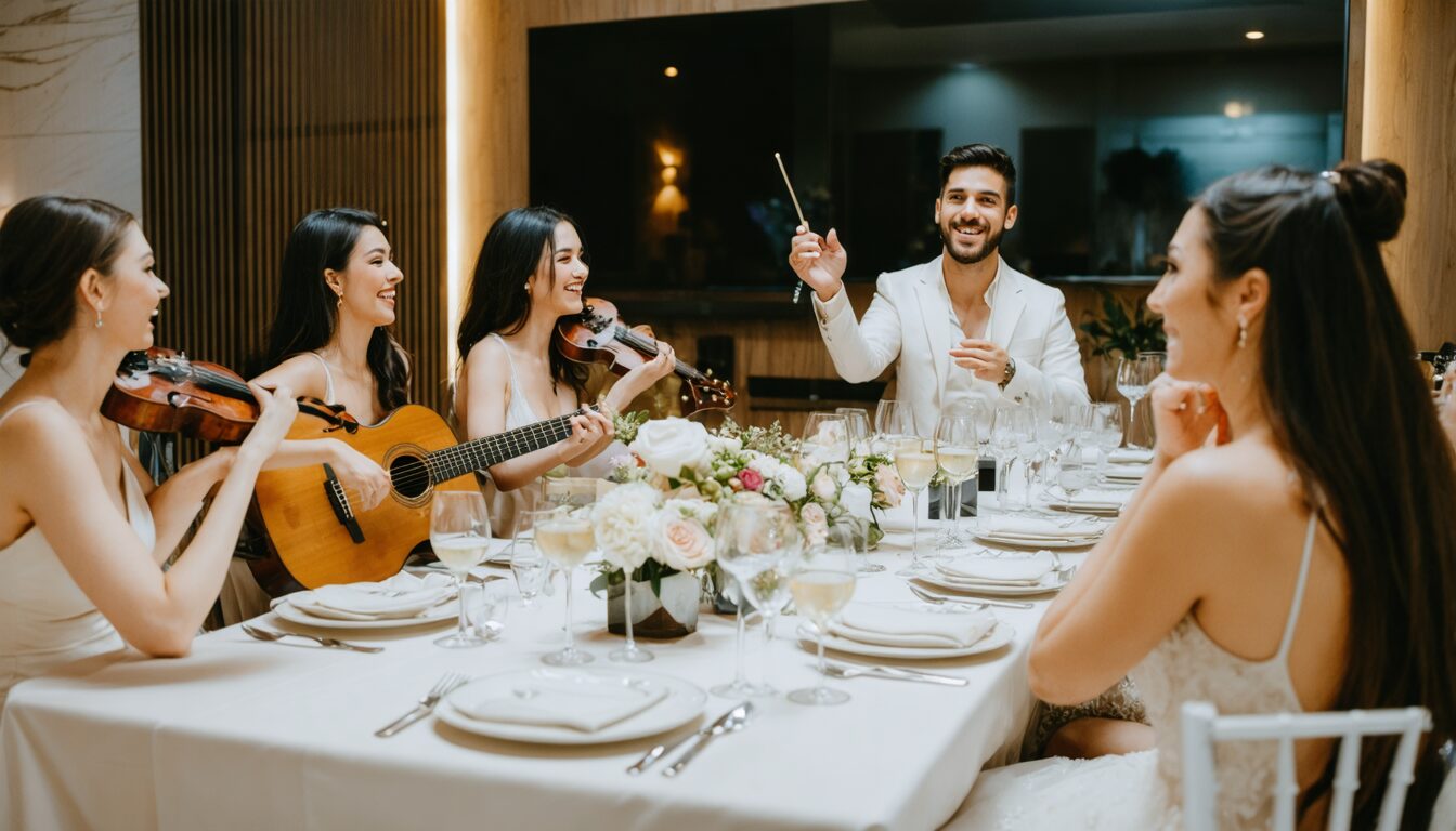 découvrez nos inspirations stylées pour organiser un dîner de mariage chic à domicile et trouver une tenue élégante qui rendra ce moment inoubliable.