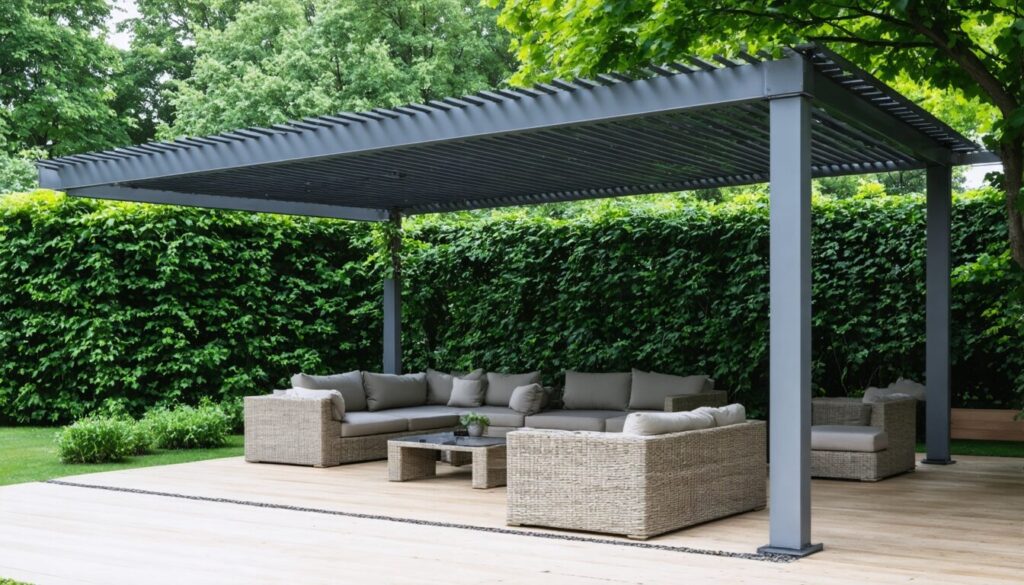 Comment une pergola peut métamorphoser votre terrasse en un véritable oasis de bien-être
