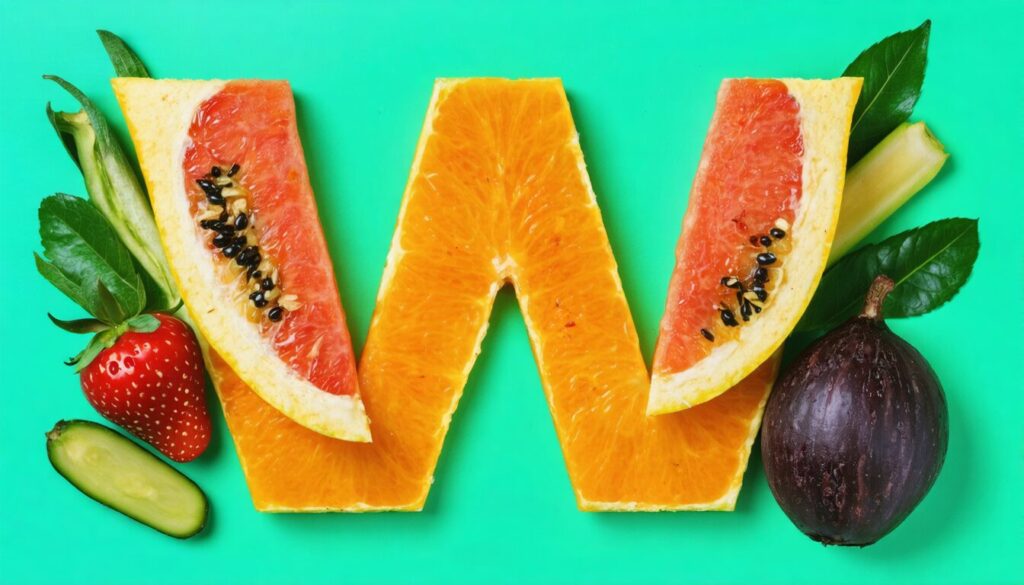 Découverte des fruits et légumes débutant par la lettre W : un voyage savoureux et surprenant