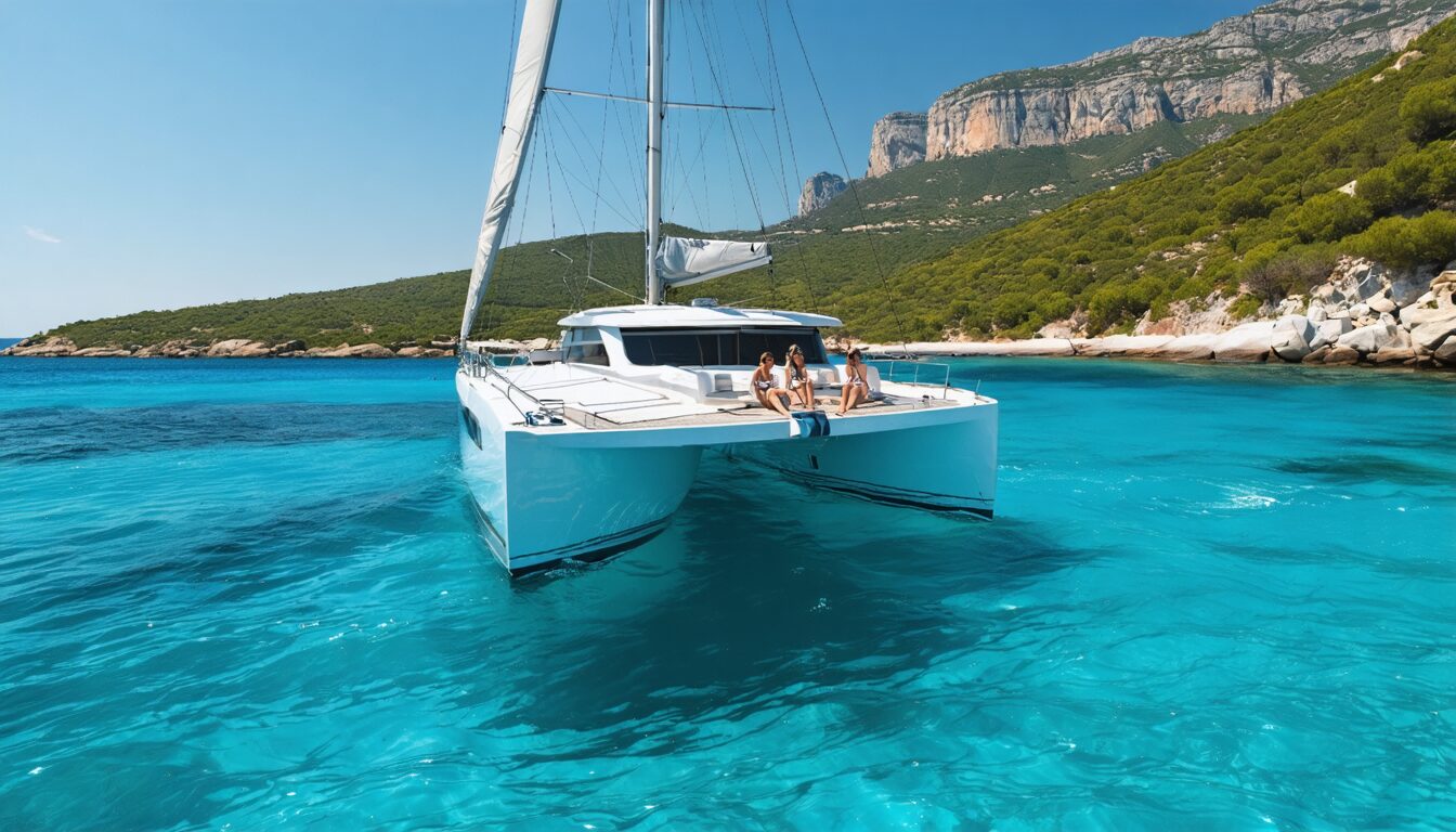 découvrez la corse autrement en naviguant sur un catamaran et vivez une croisière inoubliable au cœur des paysages paradisiaques et des trésors cachés de ce joyau méditerranéen.