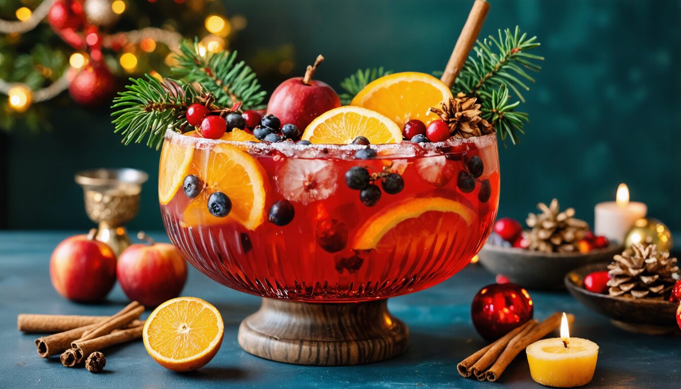 découvrez une recette inédite pour préparer un punch festif délicieux et rafraîchissant, parfait pour régaler 50 convives lors de vos fêtes et événements.