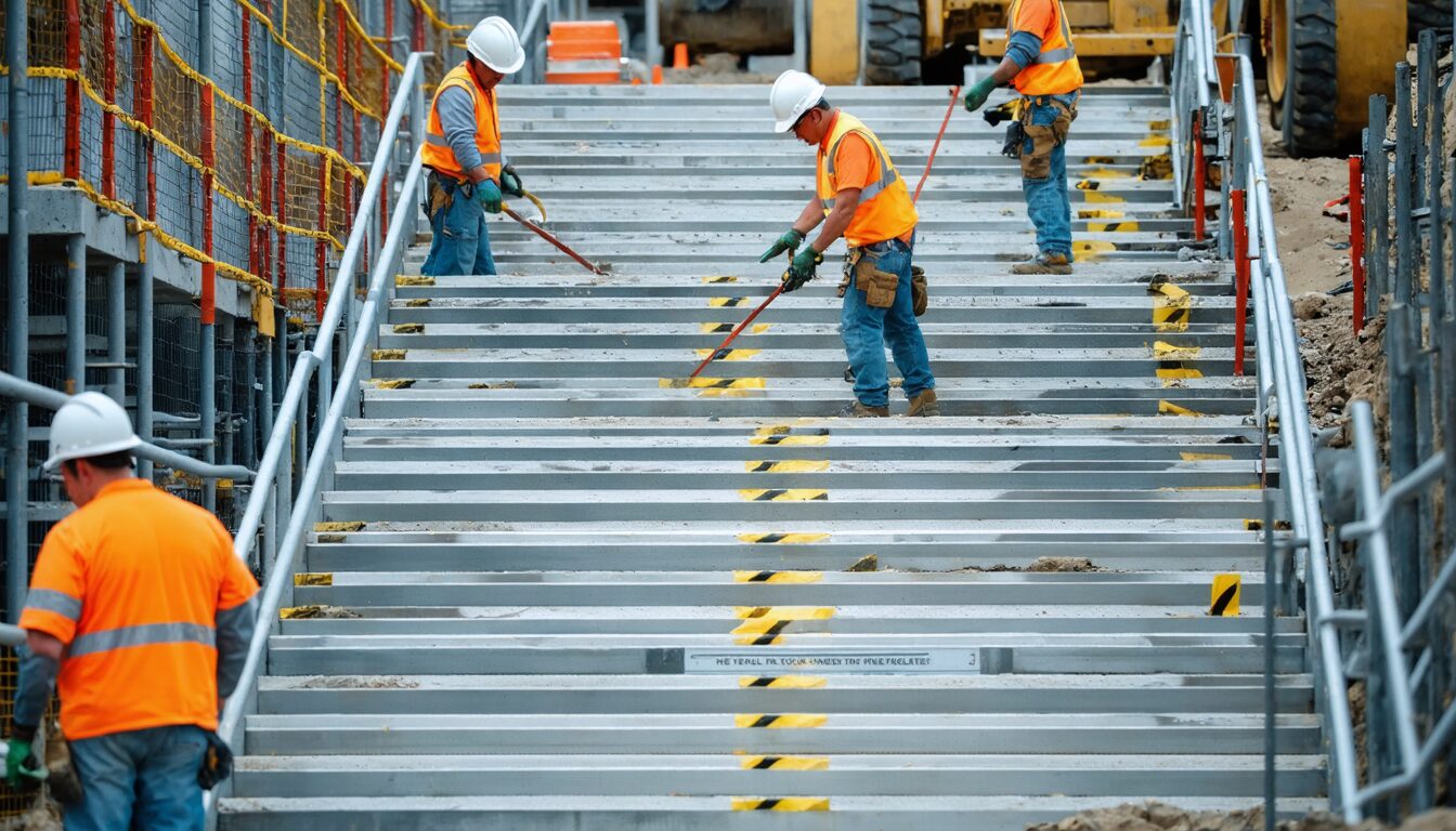 découvrez comment le ruban antidérapant peut prévenir les chutes et améliorer la sécurité sur vos chantiers grâce à une meilleure adhérence et une protection efficace.