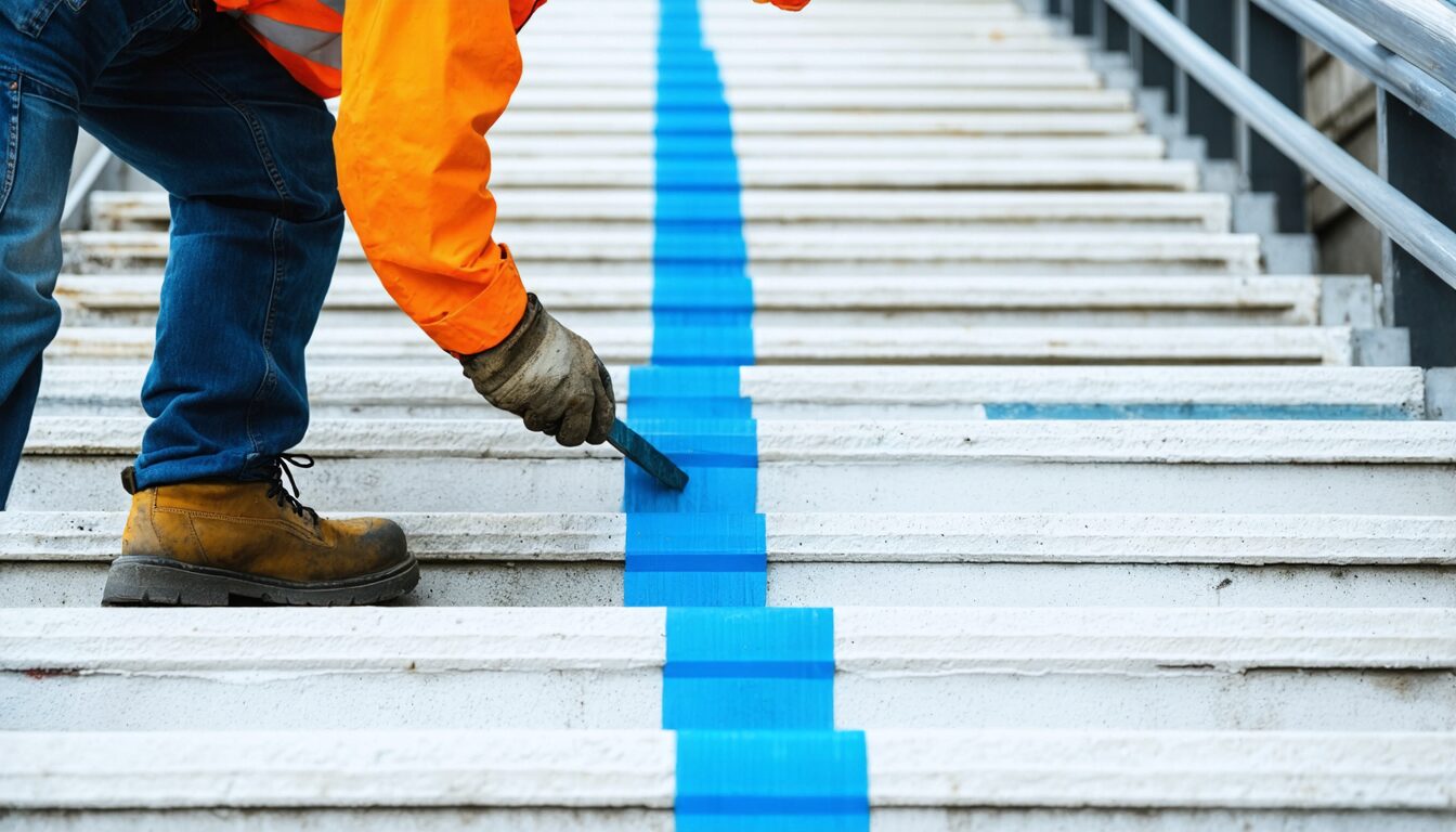 découvrez comment le ruban antidérapant peut prévenir les chutes et renforcer la sécurité sur les chantiers. une solution simple et efficace pour protéger vos équipes.