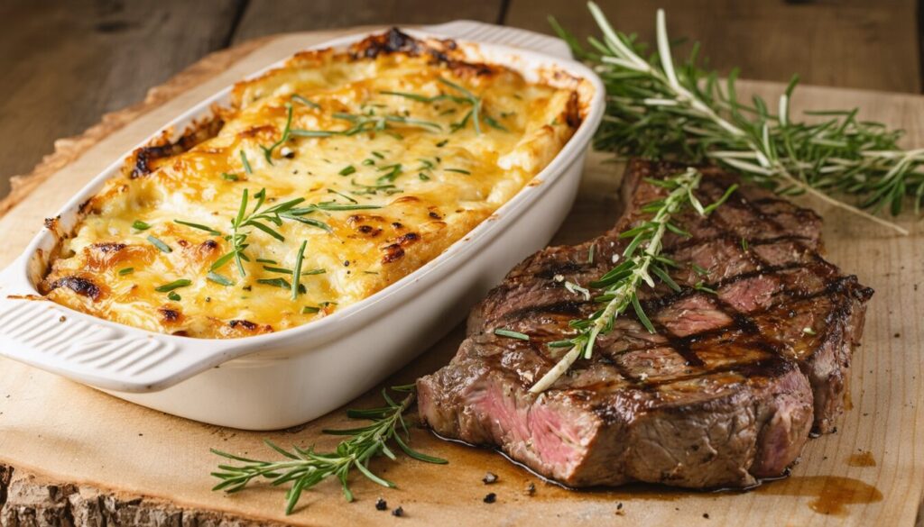 Sept accompagnements idéaux pour rehausser le goût de votre côte de bœuf