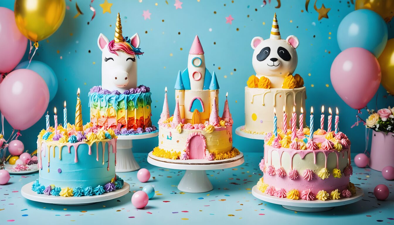 découvrez cinq recettes surprenantes de gâteaux d'anniversaire pour émerveiller les enfants avec des saveurs originales et des présentations magiques.