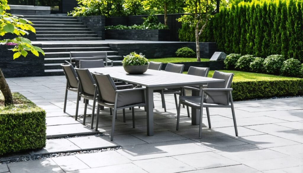 Comment sélectionner l’emplacement parfait pour votre salon de jardin en aluminium