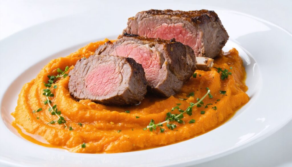 Découvrez 10 viandes qui se marient parfaitement avec une purée de carottes