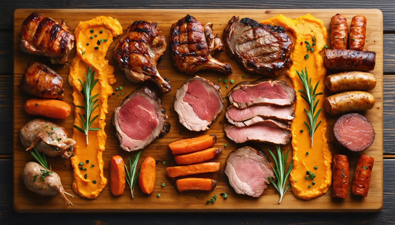 découvrez 10 viandes savoureuses qui s'accordent à merveille avec une purée de carottes onctueuse pour des repas gourmands et équilibrés.