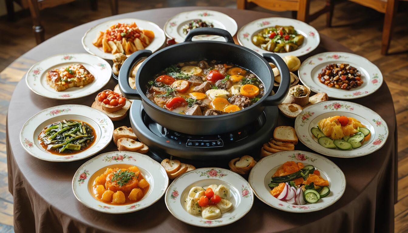 découvrez 7 accompagnements essentiels pour sublimer votre fondue bourguignonne et ravir vos papilles avec des saveurs authentiques et savoureuses.