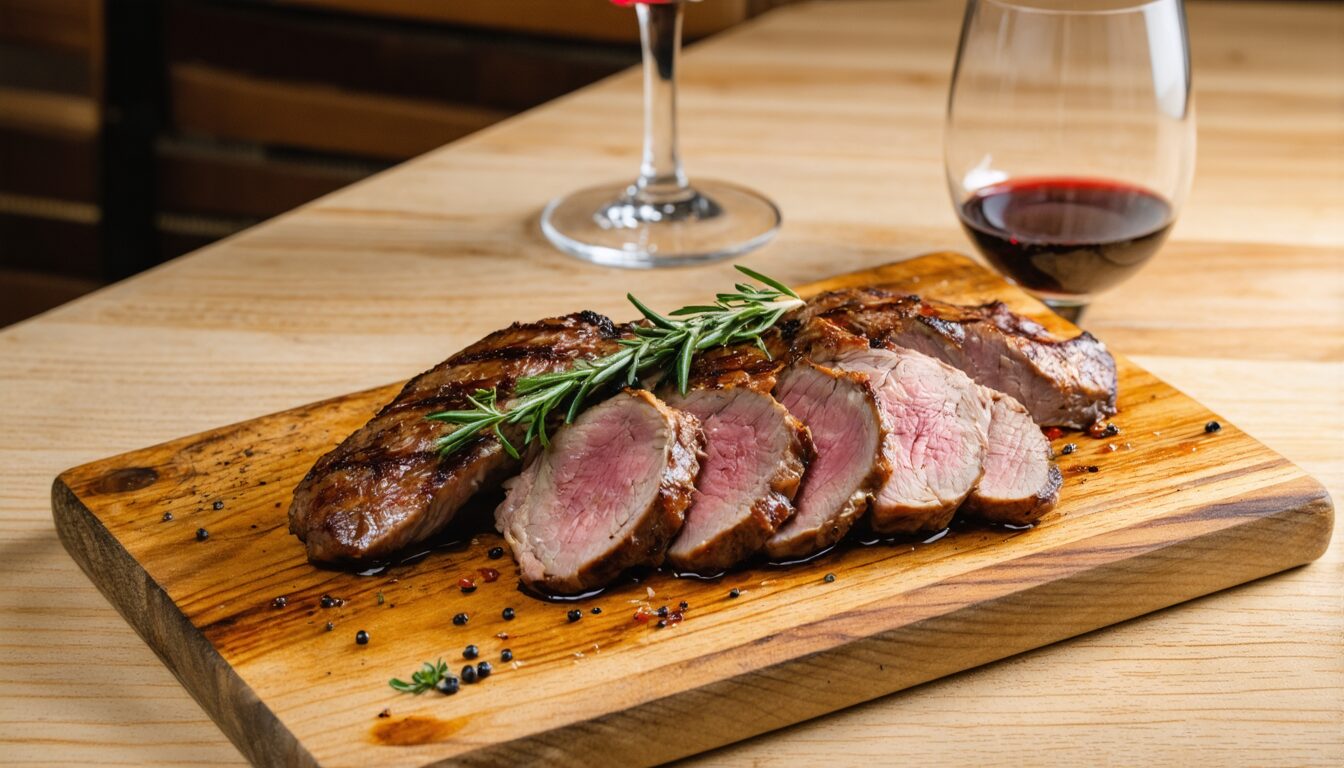 découvrez sept vins parfaits pour accompagner et sublimer la saveur riche d'un magret de canard, pour des repas gourmands et raffinés.