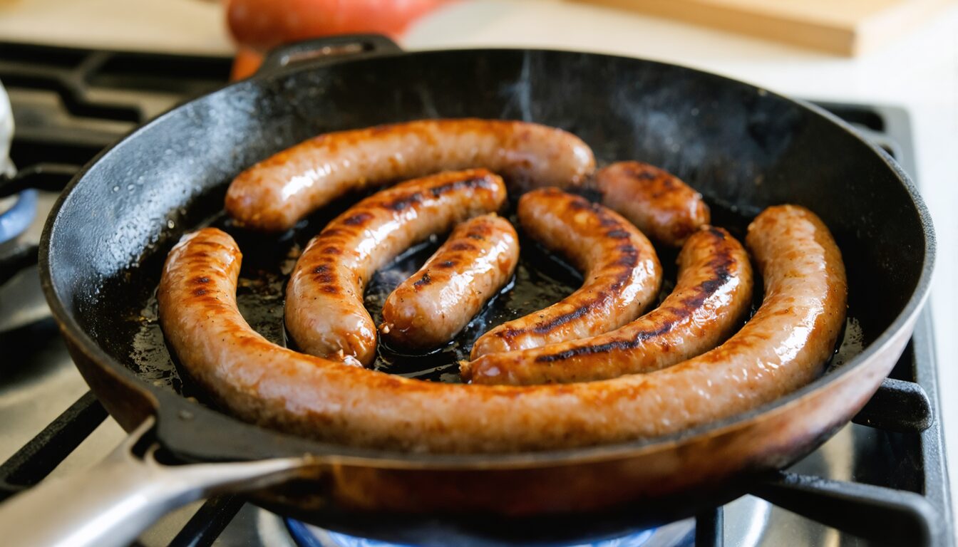 découvrez nos astuces simples et efficaces pour réchauffer vos saucisses fumées tout en gardant leur moelleux et leur saveur intense à chaque bouchée.