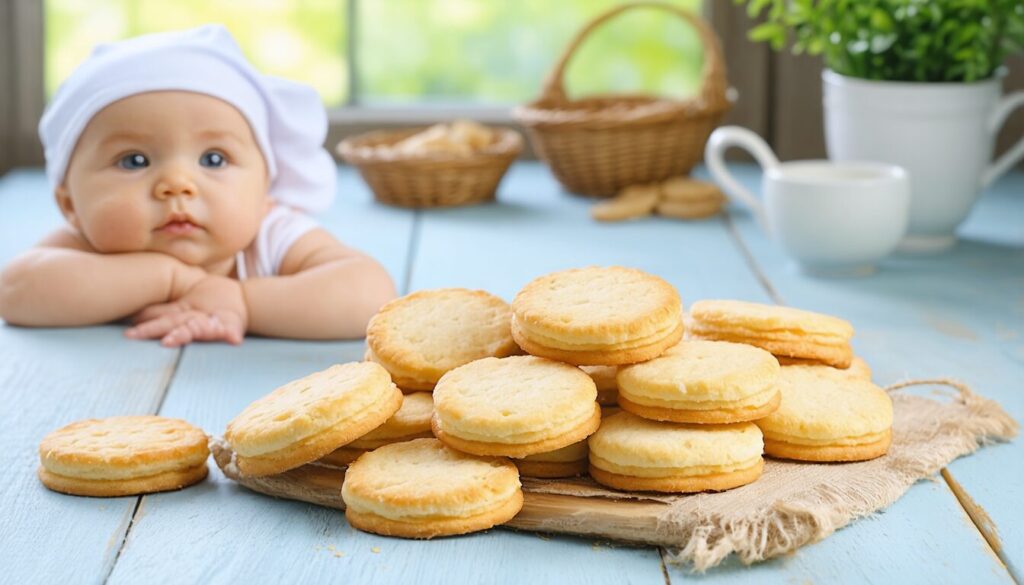Biscuits pour bébé sans sucre : une recette simple, saine et savoureuse à découvrir