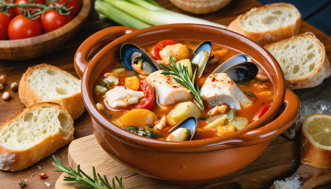découvrez la bouillabaisse authentique, la soupe de poissons provençale incontournable, riche en saveurs méditerranéennes et traditions culinaires.