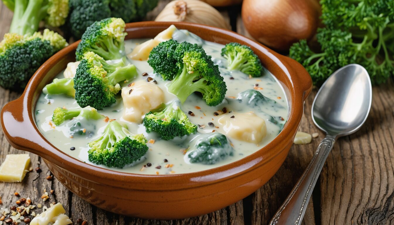 découvrez notre recette simple et inratable de brocolis à la crème pour un plat savoureux et facile à préparer qui épatera toute la famille.