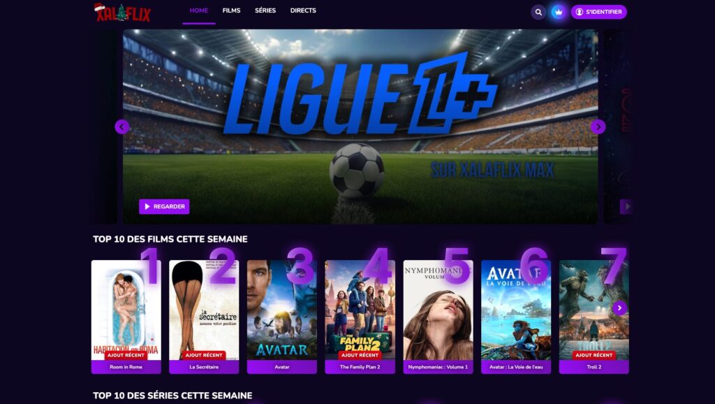 Xalaflix nouvelle adresse Décembre 2025: Le site de streaming gratuit