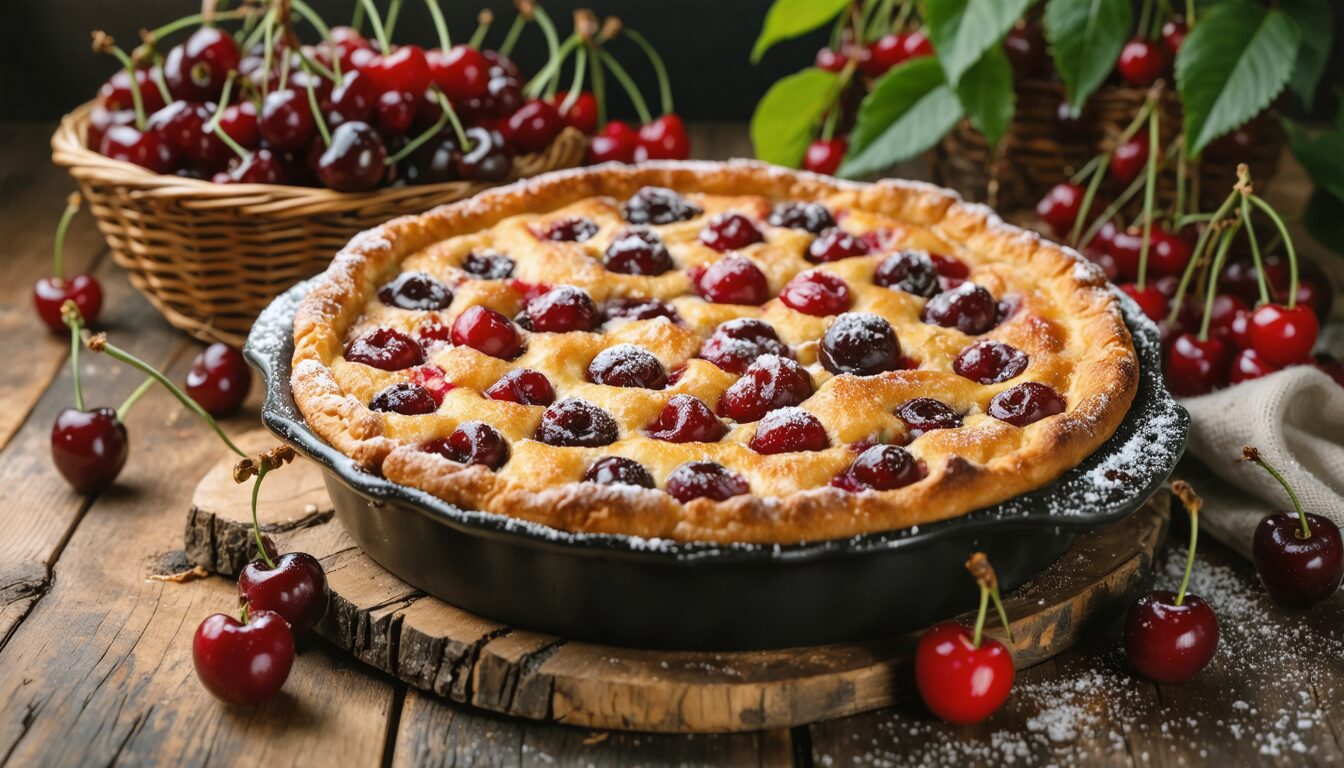 découvrez notre recette de clafoutis aux cerises sans sucre, une gourmandise saine et savoureuse à tester absolument pour un dessert léger et délicieux.
