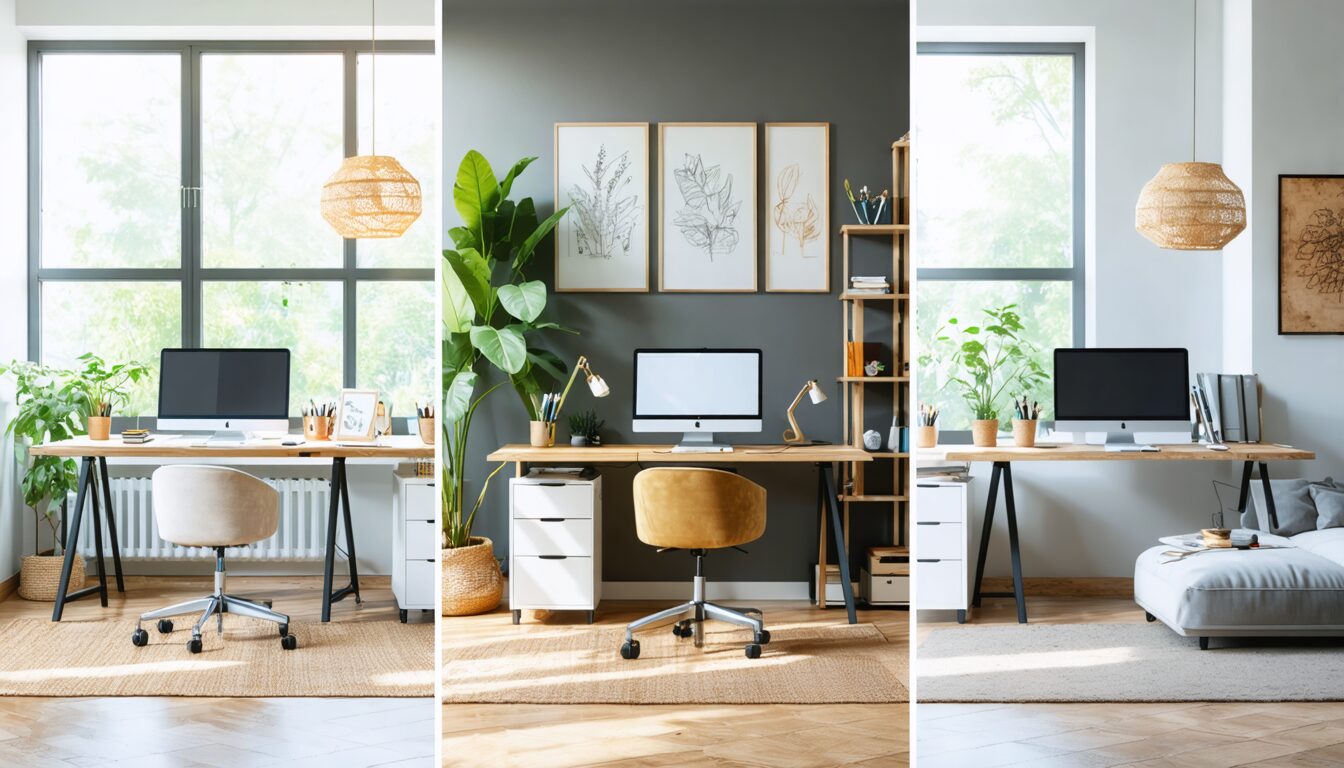 découvrez comment sélectionner l'emplacement parfait de votre bureau en fonction de votre utilisation de l'ordinateur pour optimiser confort et productivité.
