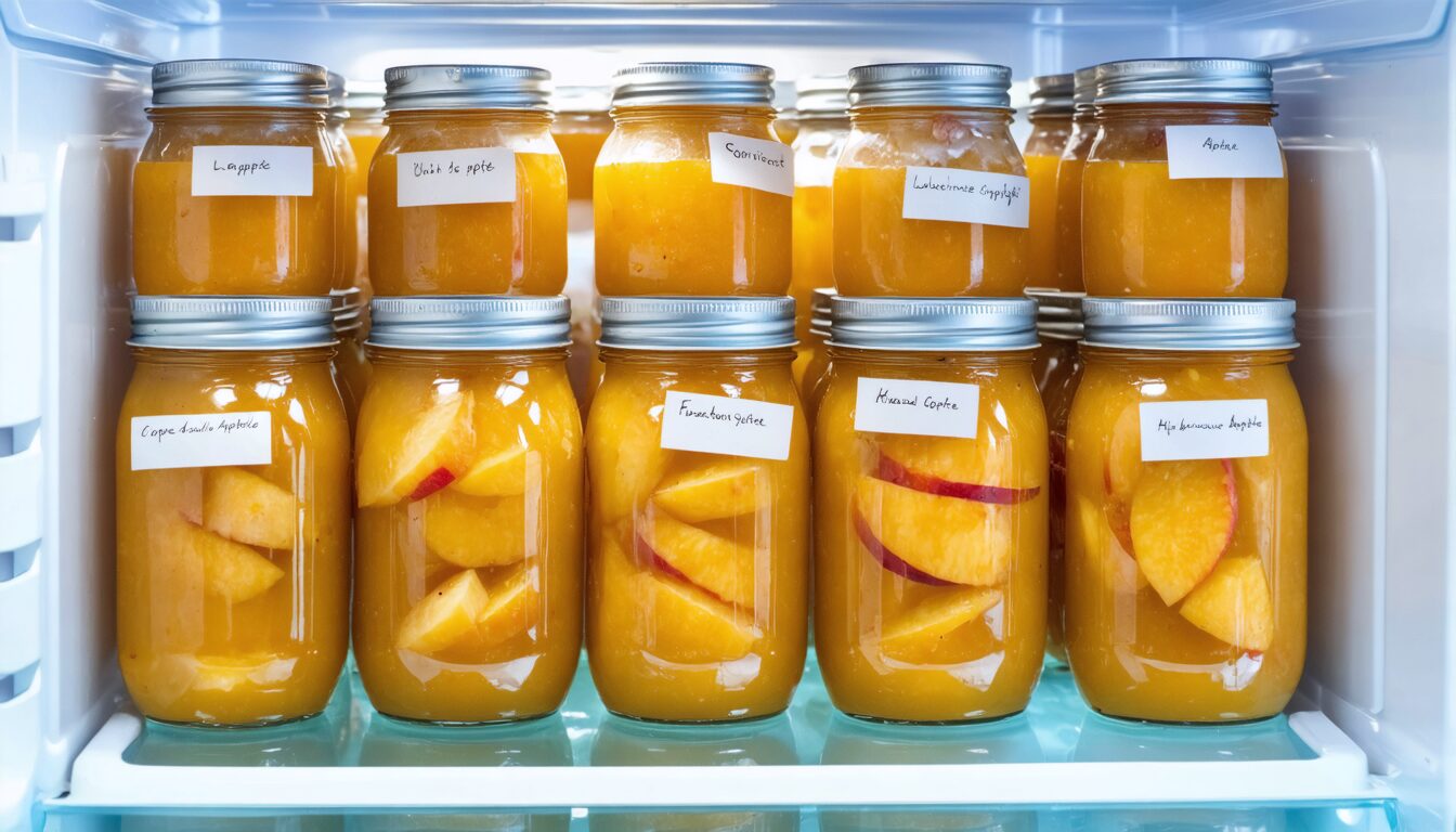 découvrez des méthodes simples et efficaces pour conserver la compote de pommes sans stérilisation, en préservant sa fraîcheur et son goût naturellement.