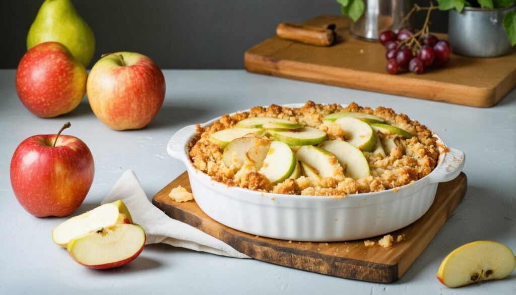 Crumble Santé : Une Recette Facile et Délicieuse Sans Beurre ni Sucre