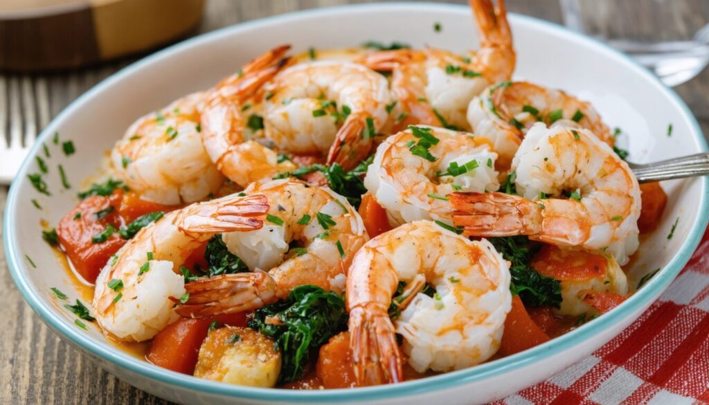 Délice Méditerranéen : Recette Facile et Authentique de Gambas à la Catalane