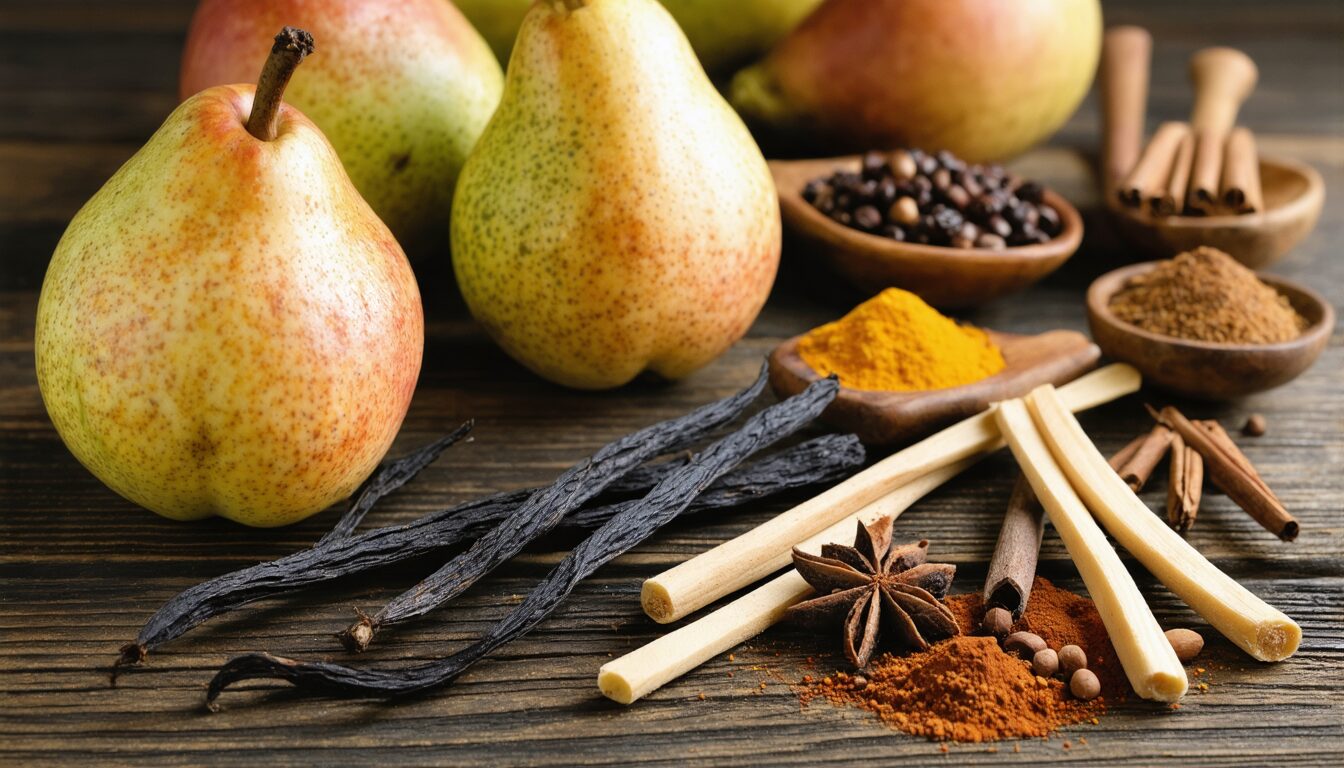 découvrez notre recette gourmande de délice de poires rôties au miel et aux épices, une douceur réconfortante parfaite pour toutes les occasions.