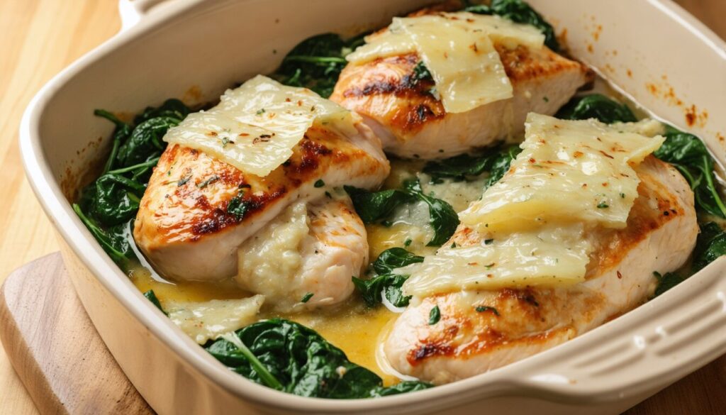 Délices de Blancs de Poulet Farcis au Comté et Épinards : Une Recette Simple et Savoureuse
