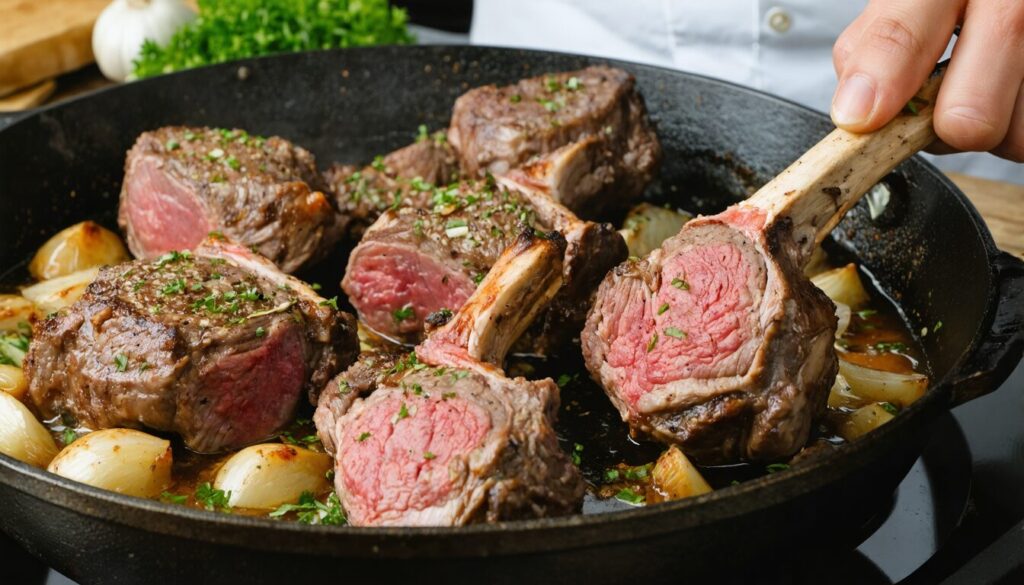 Délicieuse Souris d’Agneau Confite au Four : Recette Simple et Savoureuse