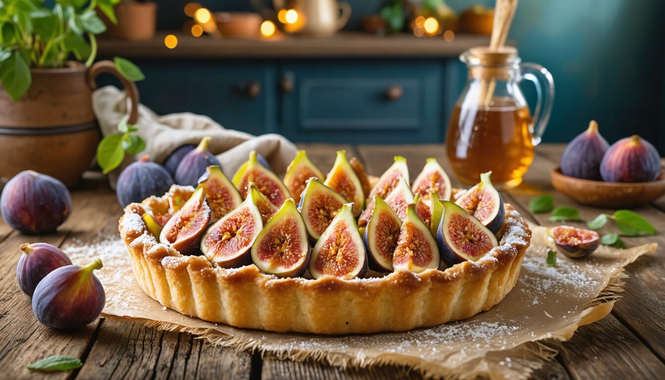 découvrez la recette facile et authentique de la tarte aux figues fraîches, un secret de grand-mère pour un dessert délicieux et plein de saveurs naturelles.