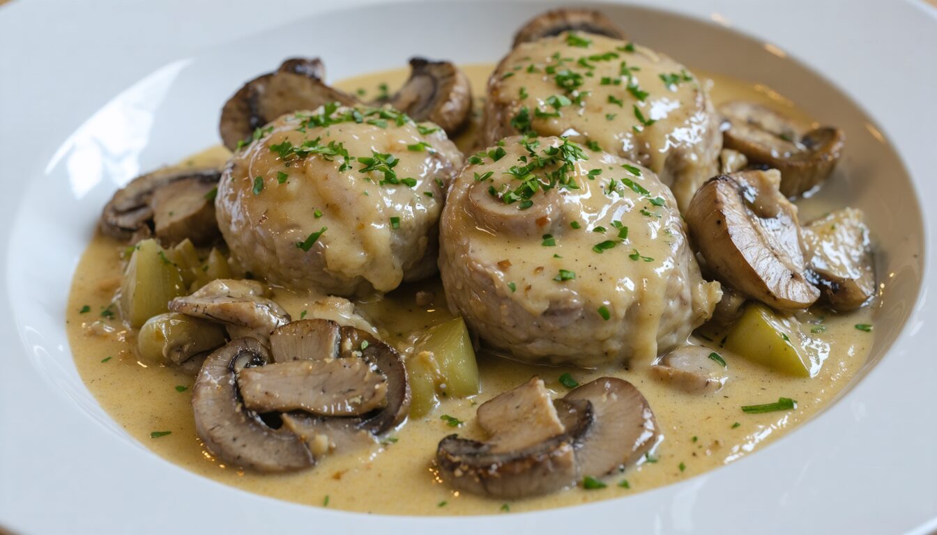 découvrez notre recette authentique de paupiettes de veau en sauce, faciles à réaliser au four pour un repas savoureux et réconfortant.
