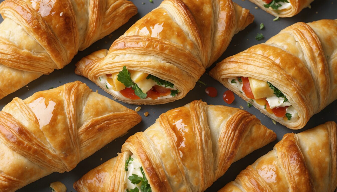 découvrez une recette simple et rapide de feuilleté apéro à préparer la veille pour gagner du temps et régaler vos invités lors de l'apéritif.