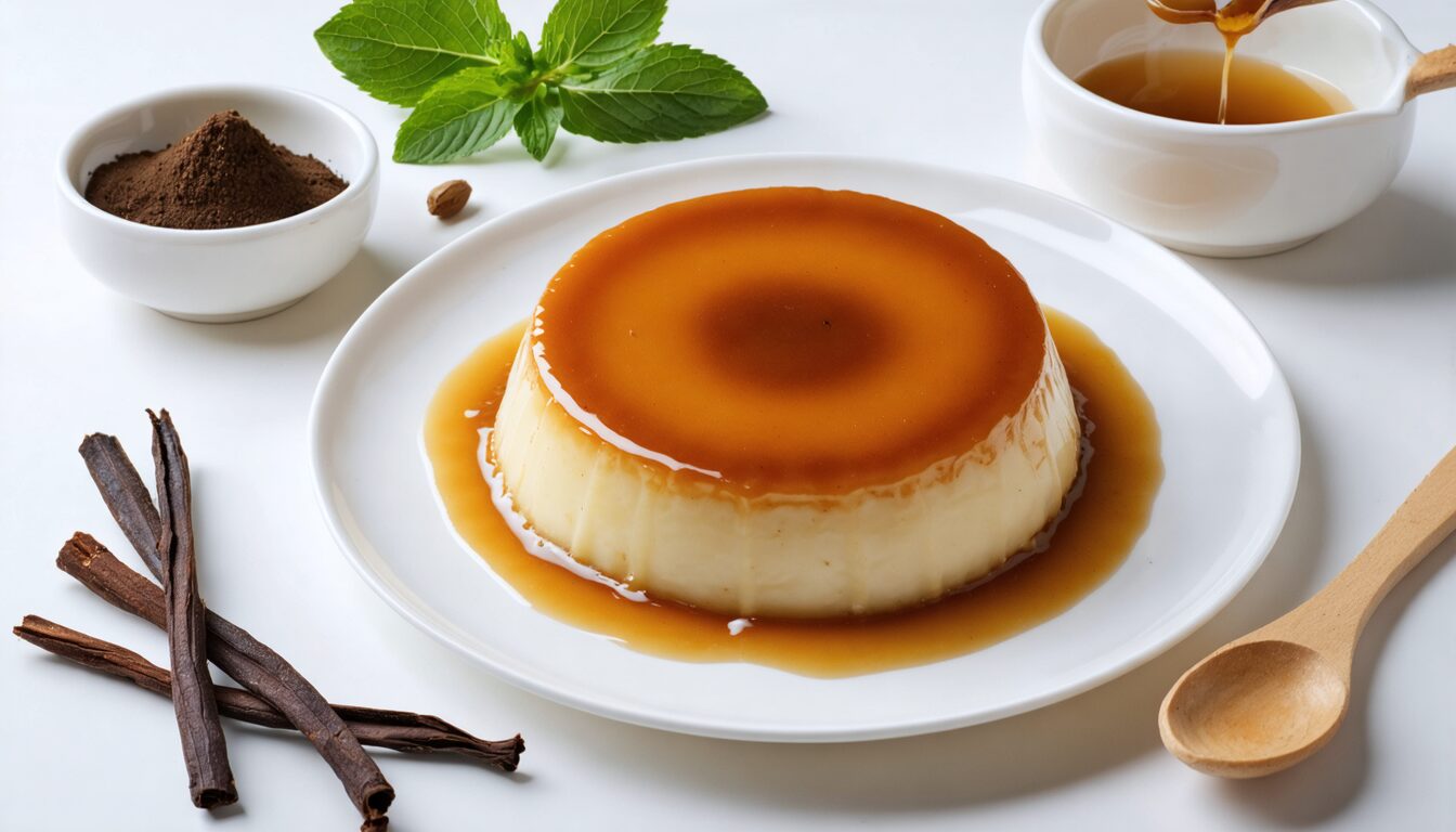 découvrez notre recette de flan sans sucre, gourmande et saine, idéale pour savourer un dessert léger et délicieux en toute simplicité.