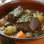 La Joue de Porc en Sauce au Vin : Le Secret Savoureux de Grand-Mère