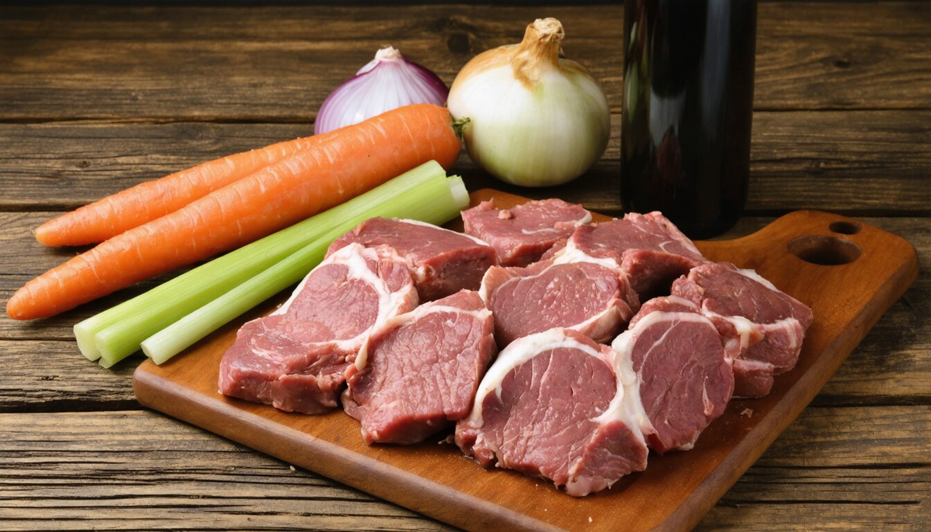 découvrez la recette authentique de la joue de porc en sauce au vin, un secret savoureux transmis de génération en génération par grand-mère. un plat tendre et riche en saveurs qui réchauffe les cœurs.