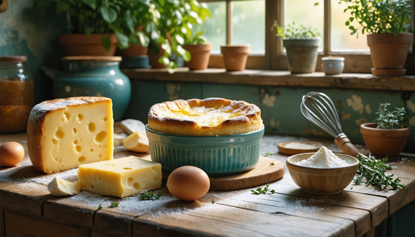 découvrez la recette authentique et facile du soufflé au fromage de grand-mère, un classique gourmand et léger pour régaler toute la famille en toute simplicité.