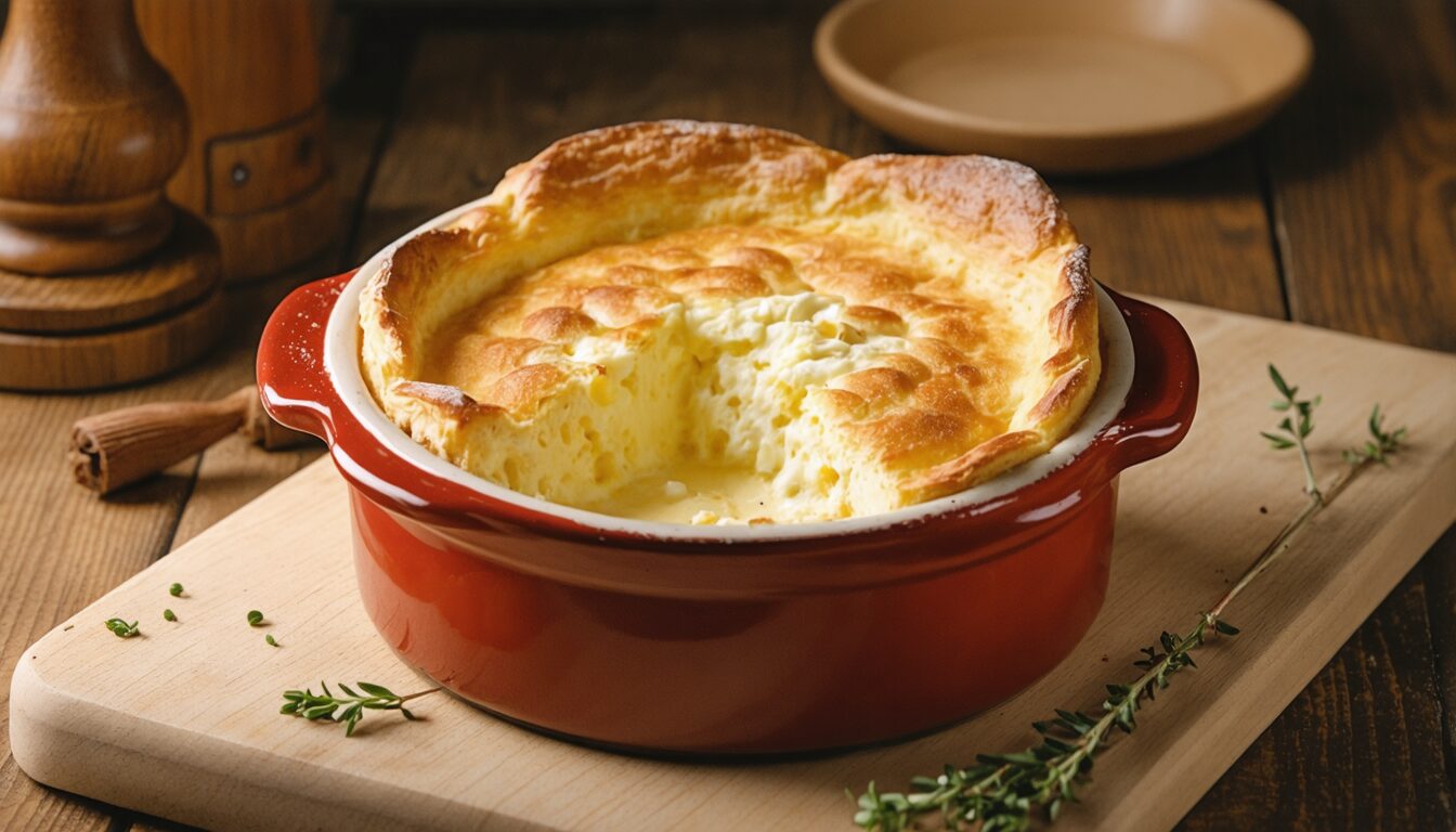 découvrez la recette authentique et facile du soufflé au fromage de grand-mère, un plat traditionnel savoureux à réaliser chez vous en toute simplicité.
