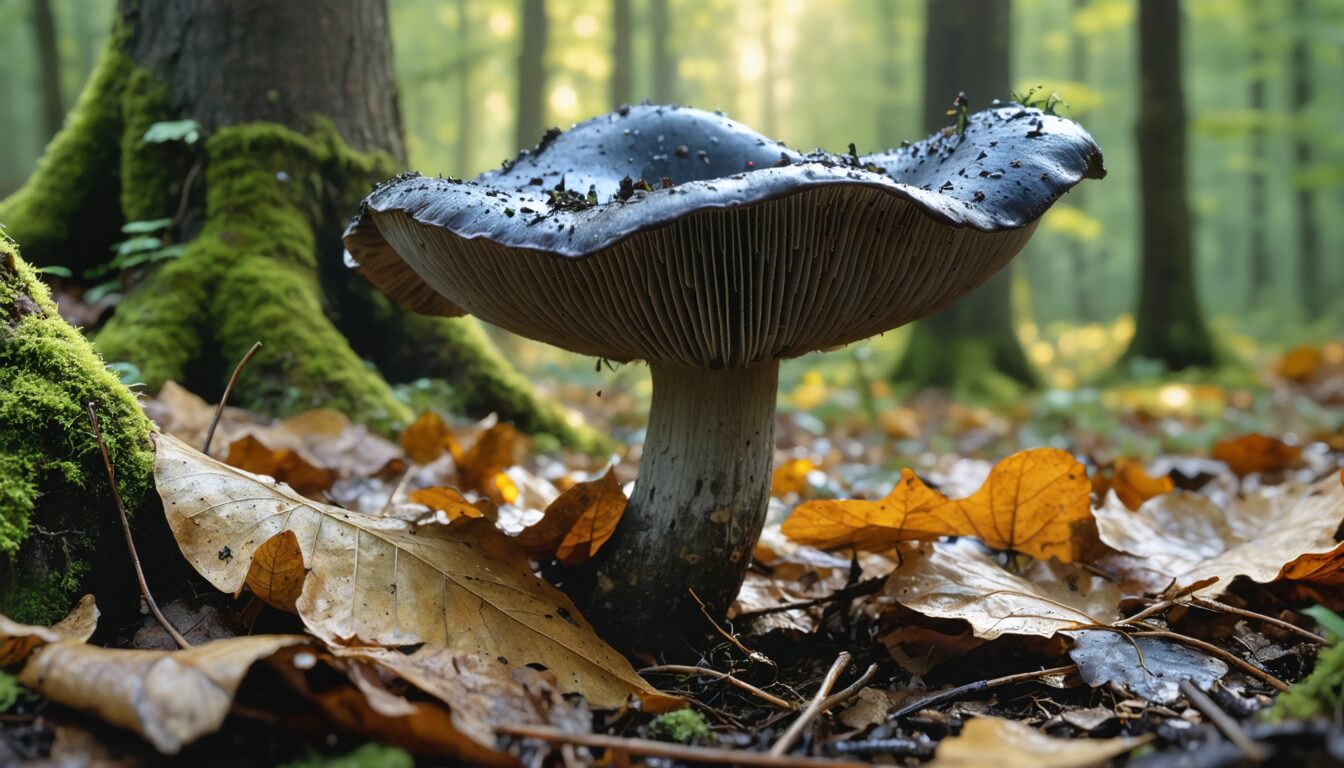 découvrez les risques liés à la trompette de la mort, un champignon toxique aux effets dangereux, et apprenez à l'identifier pour éviter tout empoisonnement.