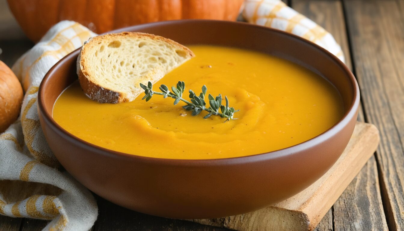 découvrez le secret de grand-mère pour préparer une délicieuse soupe au potiron, pleine de saveurs authentiques et réconfortantes, idéale pour les soirées d'automne.