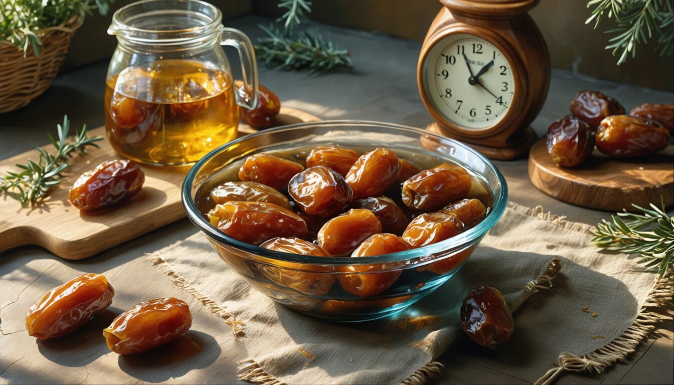 découvrez comment tremper vos dattes correctement grâce à notre guide complet. apprenez les astuces et techniques pour des dattes parfaitement préparées, prêtes à être dégustées ou utilisées en cuisine.