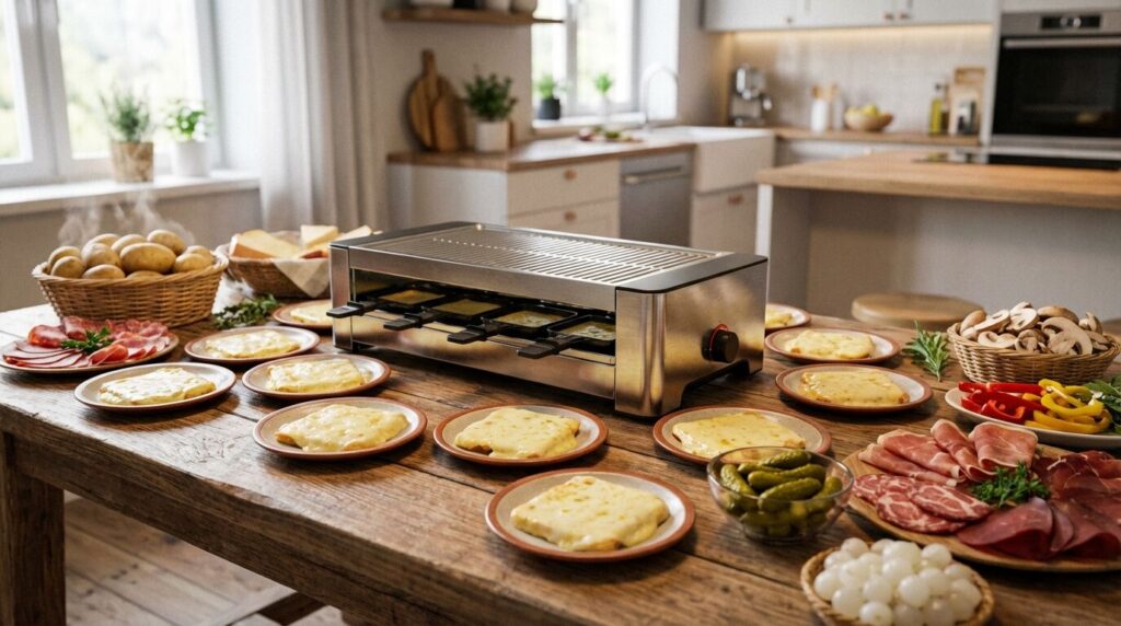 Liste de courses pour une raclette de 10 personnes : tout ce qu’il vous faut