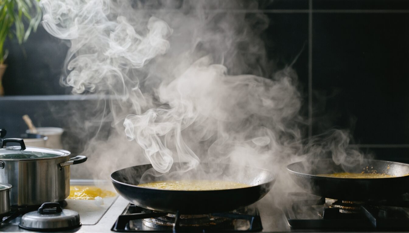découvrez tout ce qu'il faut savoir sur le point de fumée des huiles pour cuisiner sainement et préserver les saveurs. guide complet pour choisir la bonne huile et adopter des techniques culinaires saines.