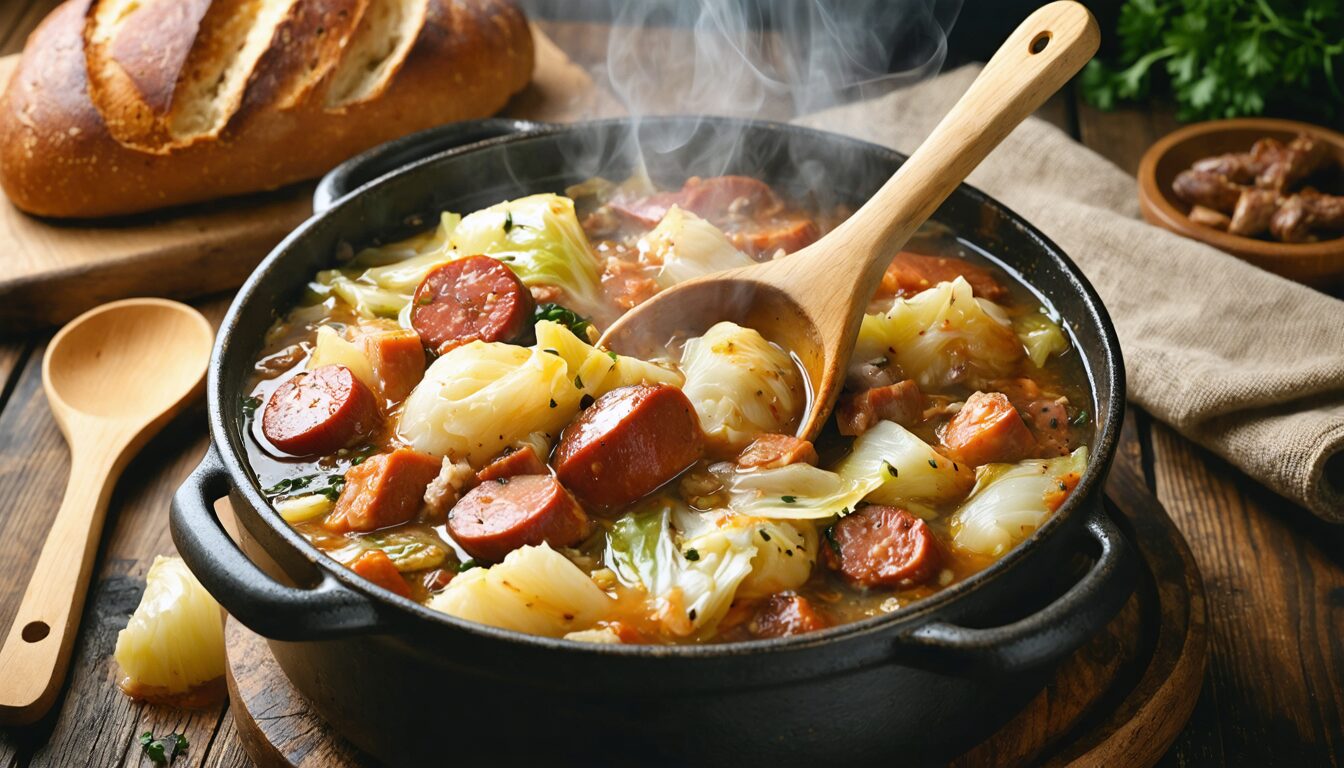 découvrez notre recette facile de potée au chou authentique, un plat traditionnel français réconfortant parfait pour vos repas en famille. apprenez à préparer cette délicieuse spécialité riche en saveurs.