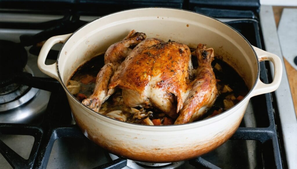 Poule au Pot à l’Ancienne : Maîtriser le Mijoté Authentique de nos Grand-Mères