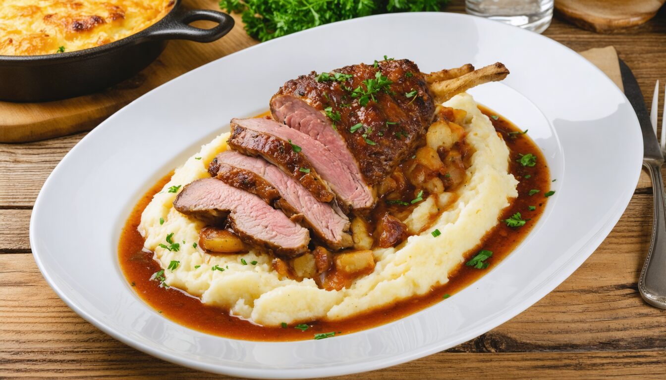 découvrez une recette facile et gourmande de parmentier de canard façon ducasse, alliant saveurs traditionnelles et touche d'exception pour un plat réussi à coup sûr.