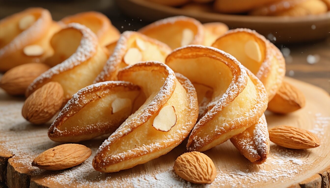 découvrez la recette facile des tuiles aux amandes de cyril lignac pour un dessert croustillant et savoureux, parfait pour toutes les occasions.